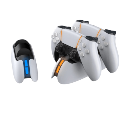 แท่นชาร์จ DOBE TP5-05103 สำหรับจอย DUALSENSE P-5 ชาร์จเร็ว สีขาว_5